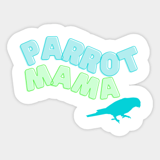 Parrot Mama- Conure Sticker